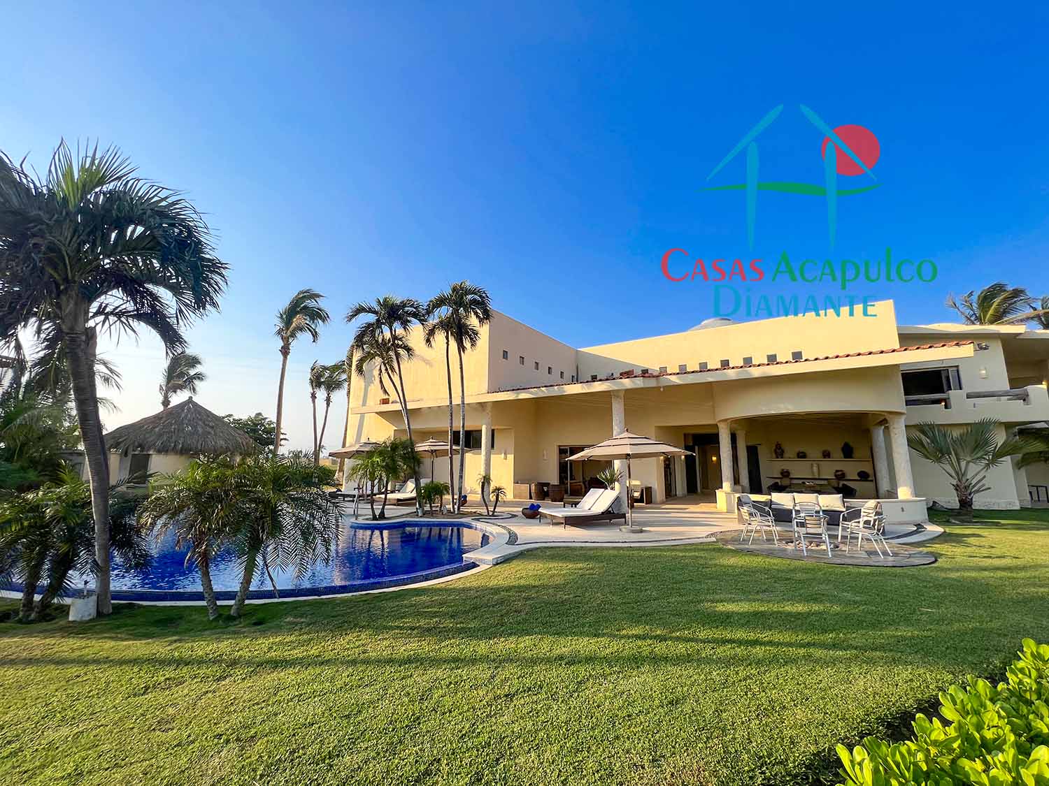 Tres Vidas Los Jaimes - Alberca y jardín 2